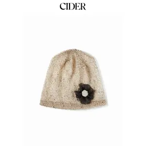 Cider FLORAL DECOR KNITTED HAT