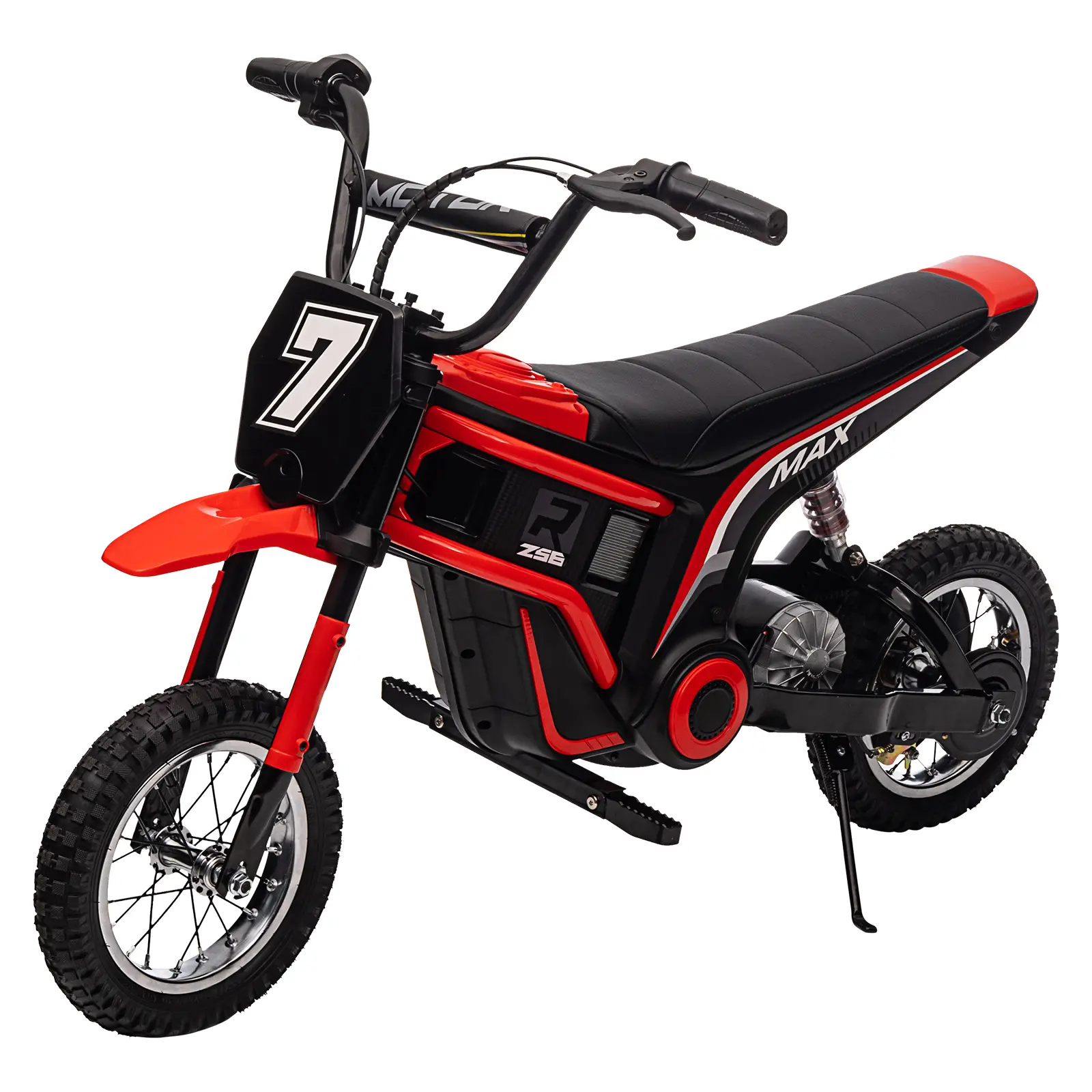 24V 1800W Electric Dirt Bike for Teens, 5-31 MPH Adjustable Speed, Lithium-Ion Battery, Front & Rear Suspension & Disc Brakes, Off-Road Motorcycle for Boys & Girls (Age 13+)​