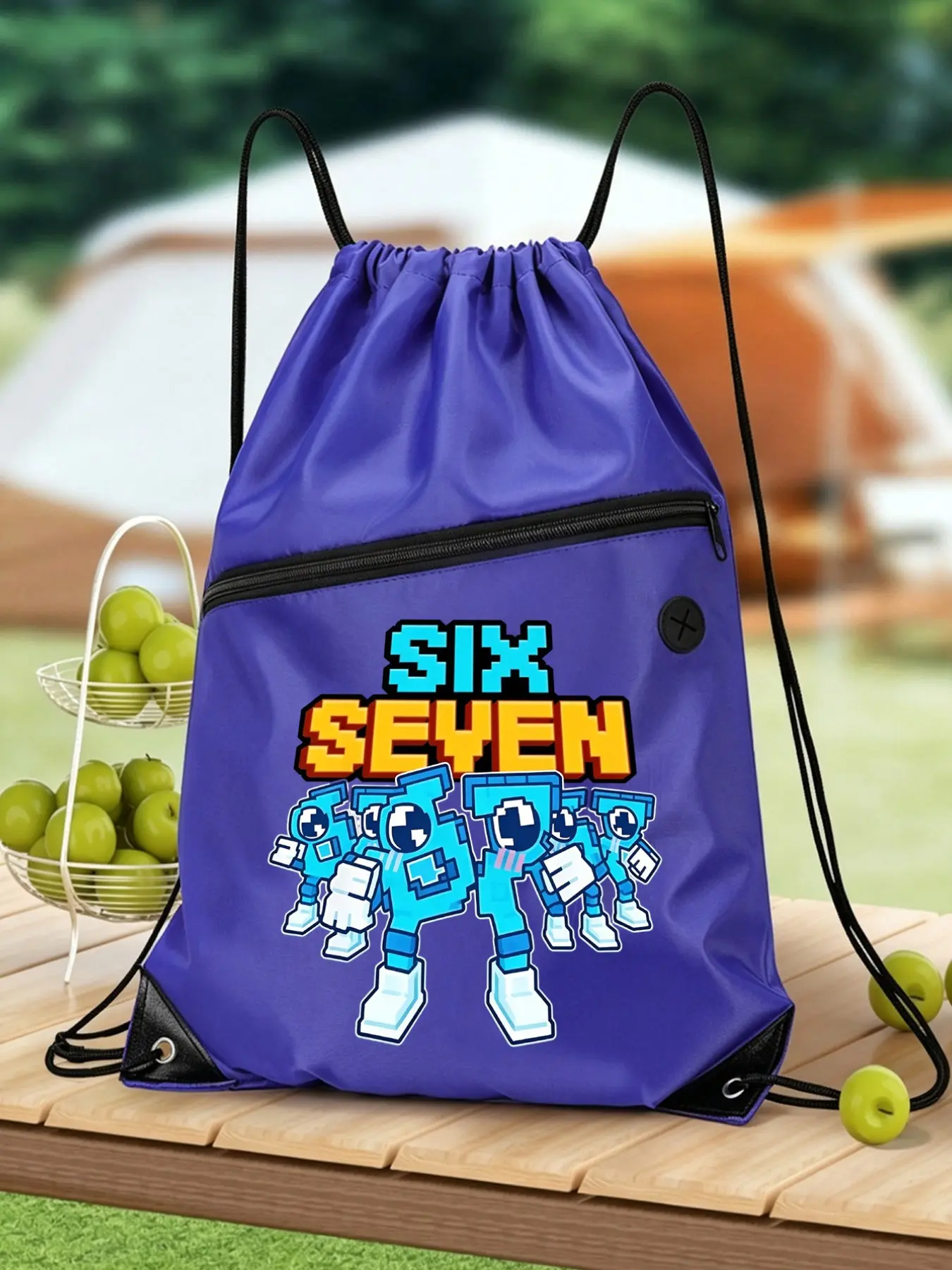 Large Capacity Waterproof Drawstring Backpack, Waterproof Gym Bag, Dry/wet Separation Design, Ideal for Sports, Swimming, Travel, Outdoor Activities, Unisex