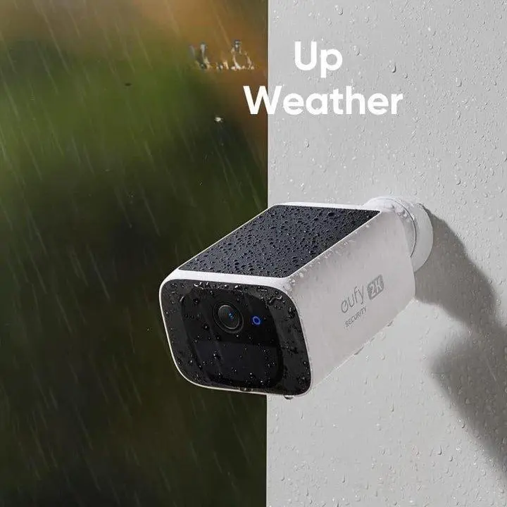 Wireless 2K Outdoor Solar Security Camera