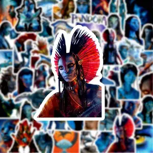 65PCS Avatar 3 Fire and Ash Movie Stickers PVC Decals Toys DIY Decoration Waterproof Skateboard Luggage Phone Fridge Car Gifts
