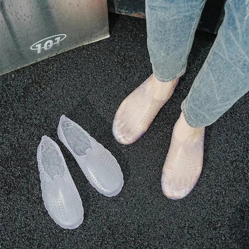 Men's Beach Quick-Dry Shoes, Outdoor Water Shoes, Transparent Water Shoes, Drainage Shoes, River Tracing Shoes, Swimming Shoes, Clogs, Rain Shoes