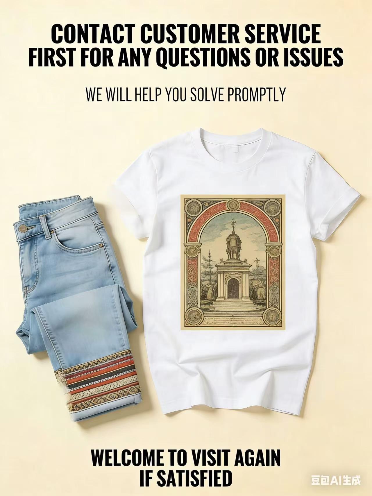 100% Cotton Unisex Rizz 'Em With The 'Tism Internet Meme T-Shirt Graphic Short Sleeve T-Shirt