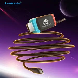 Lemorele L100 Switch 2 USB-C to HDMI Cable, 4K60 HDR, PD