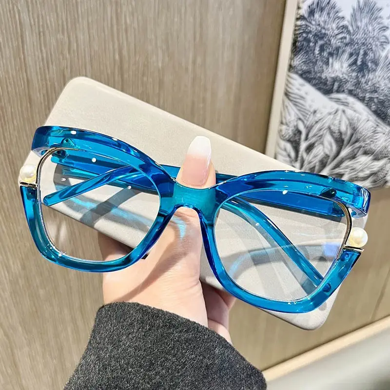 Transparent blue frame