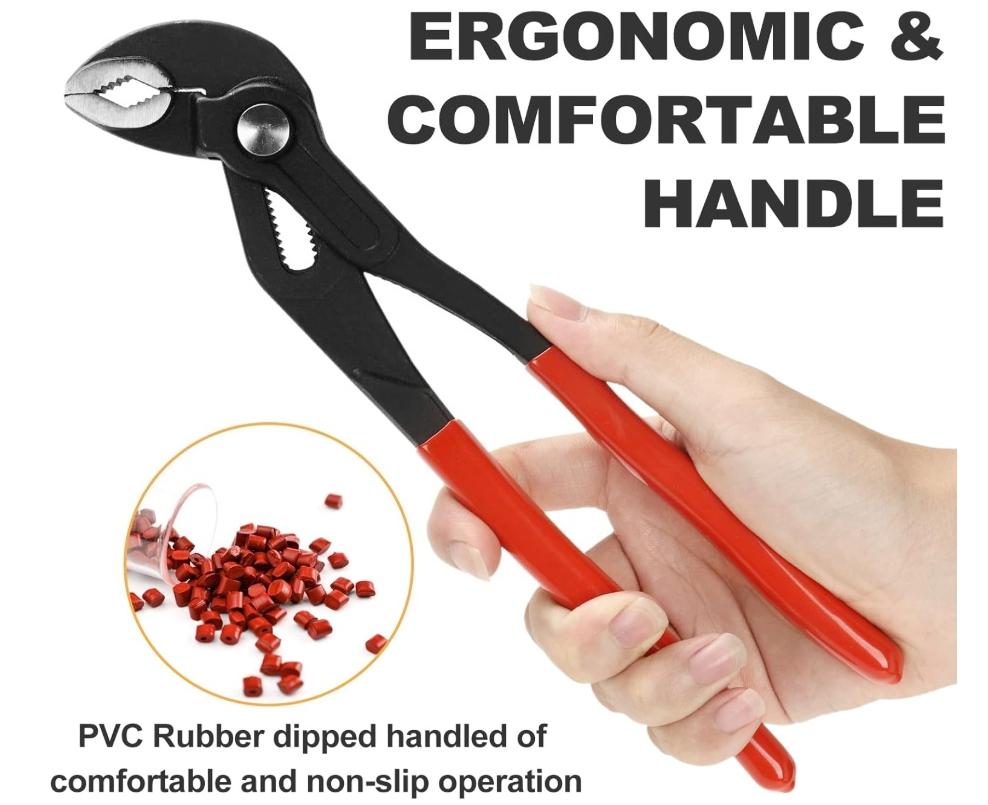 fathersdaygift Groove Joint Pliers 4/5/7 Inch with Fast Adjustable Pliers V-Jaw Tongue and Groove Pliers Wrench for Water Pump,Home Repair,Plumbing,Gripping,Nuts,Bolts,Pipe,Fittings fathersdaygift Groove Joint Pliers 4/5/7 Inch with Fast Adjustable Pliers V-Jaw Tongue and Groove Pliers Wrench for Water Pump,Home Repair,Plumbing,Gripping,Nuts,Bolts,Pipe,Fittings