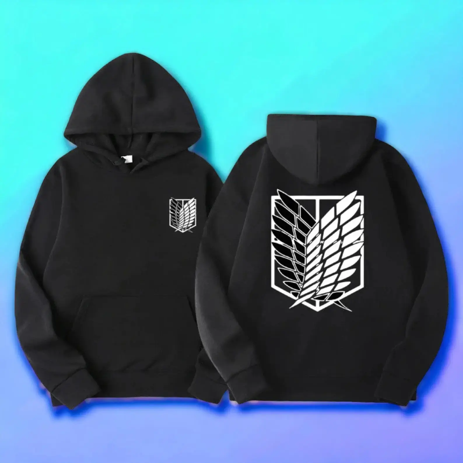 Attack On Titan Eren Yeager Pullover Hoodie Men Women Harajuku Shingeki No Kyojin Anime Tshirt Sweater Unisex Streetwear