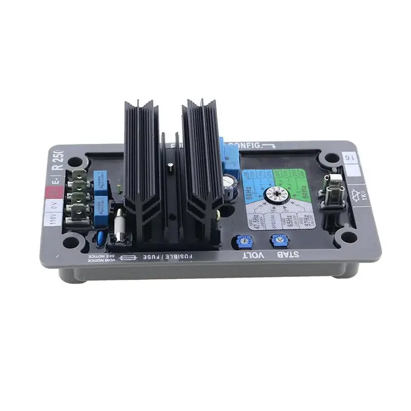 FridayParts R250 Voltage Regulator Electronic Unit - Generator Control AVR for Leroy Somer LSA Series Alternators LSA44.2VS45, LSA44.2S7, LSA44.2S75, LSA44.2M95, LSA44.2L12, LSA44.3, LSA46.3, LSA47.2