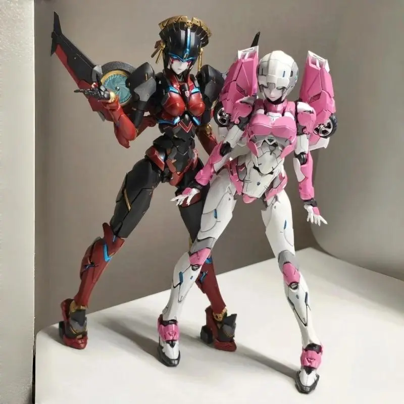 Original Meli Unlimited M66336 Meli Aishiarxi Arcee Buildable Mecha Action Figure Collection Decoration Ornaments Model Toy