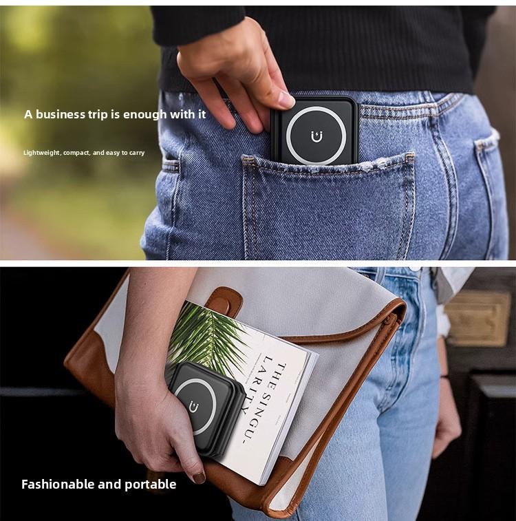 3-in-1 Magnetic Wireless Charger, Foldable Magnetic Wireless Charging for Apple Phones and Watches