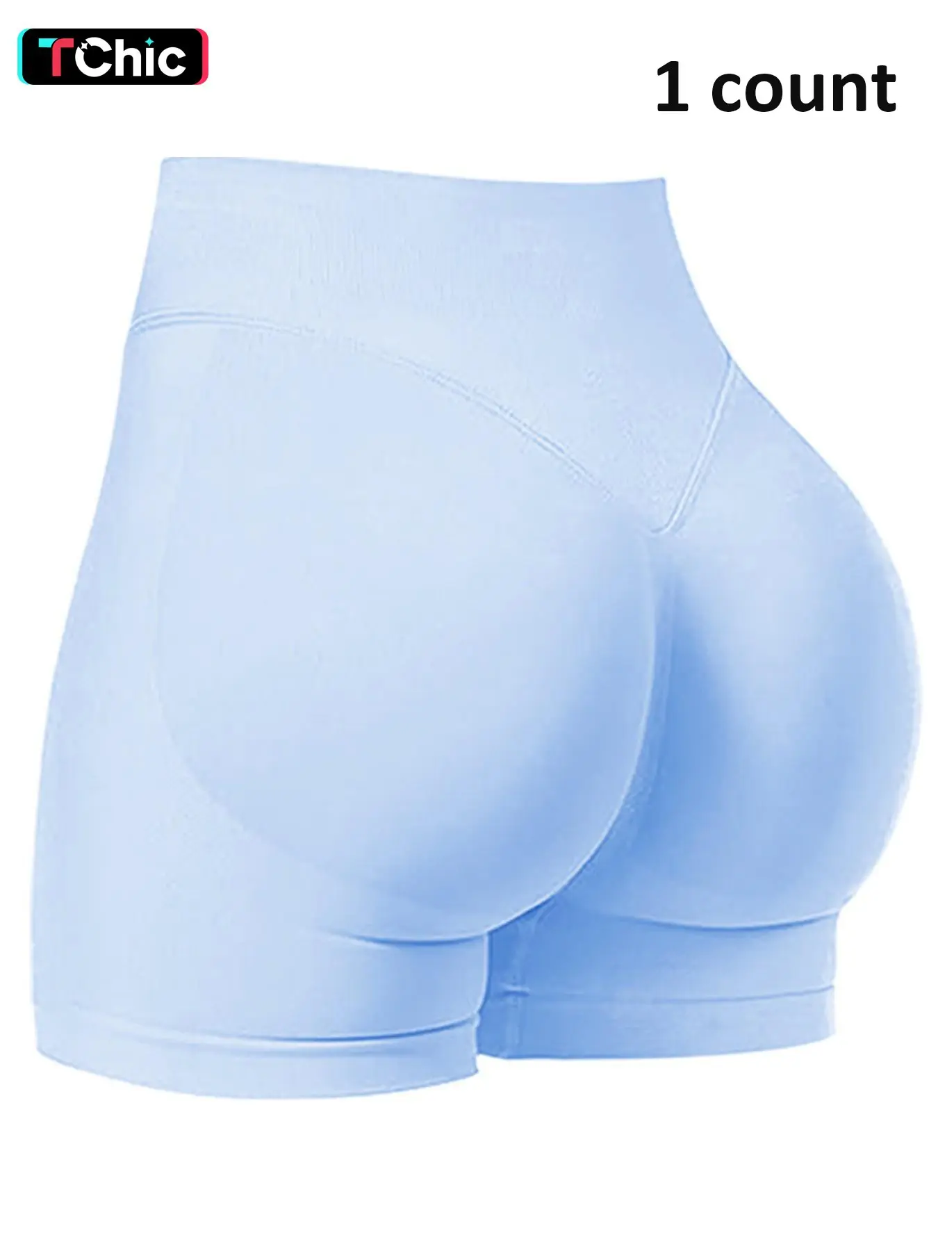 Seamless Shorts for Women, 1-5 Pack Invisable Scrunch Butt Lifting Gym Seamless Booty Biker Shorts, Breathable Comfortable High Stretch Skinny Shorts, Gym Shorts, Ladies Sportswear for Indoor Outdoor Wear
