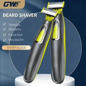 Men's Electric Razor Trimmer, Multi-Setting Long Battery Life, Safe Pain-Free Intimate Care, Suitable for Sensitive Skin, Full Body Use, No Bumps