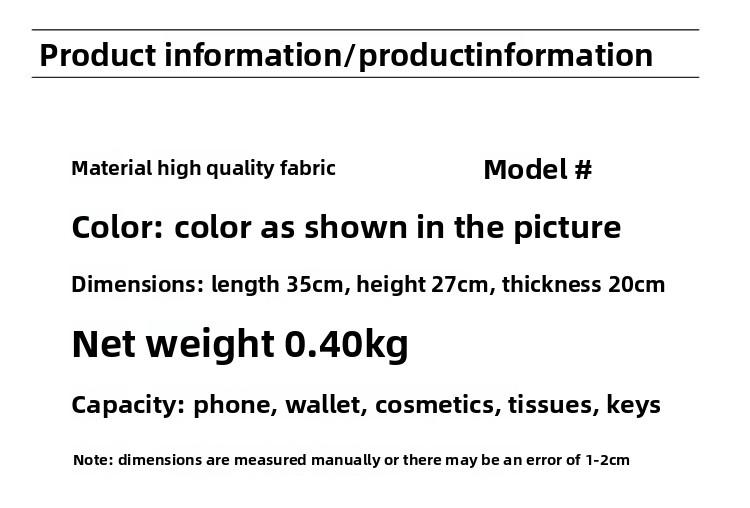 Nylon bucket bag, niche high-end large-capacity commuter tote bag, shoulder bag, multifunctional backpack