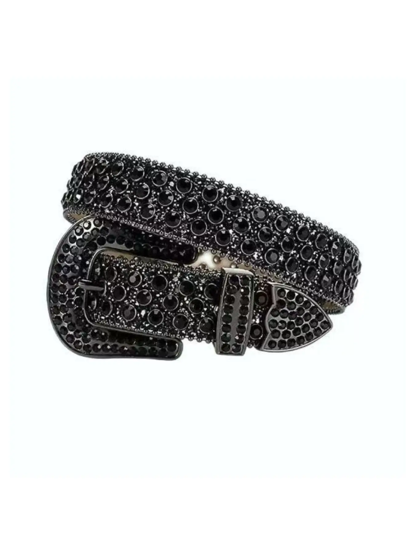 Luxurious Punk Style Rhinestone Metal Belt, Multicolor Diamond Rivet Waistband for Nightclub, Daily Wear, Jeans, Mother's Day Gift