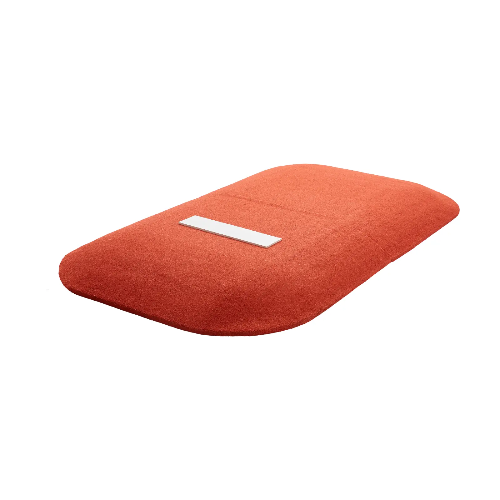 Pitching Mound, Portable Baseball Game Mound, 107 in Indoor Outdoor Pitching Practice and Training Equipment, Softball Pitching Aids with Antifade Turf and Pitching Rubber