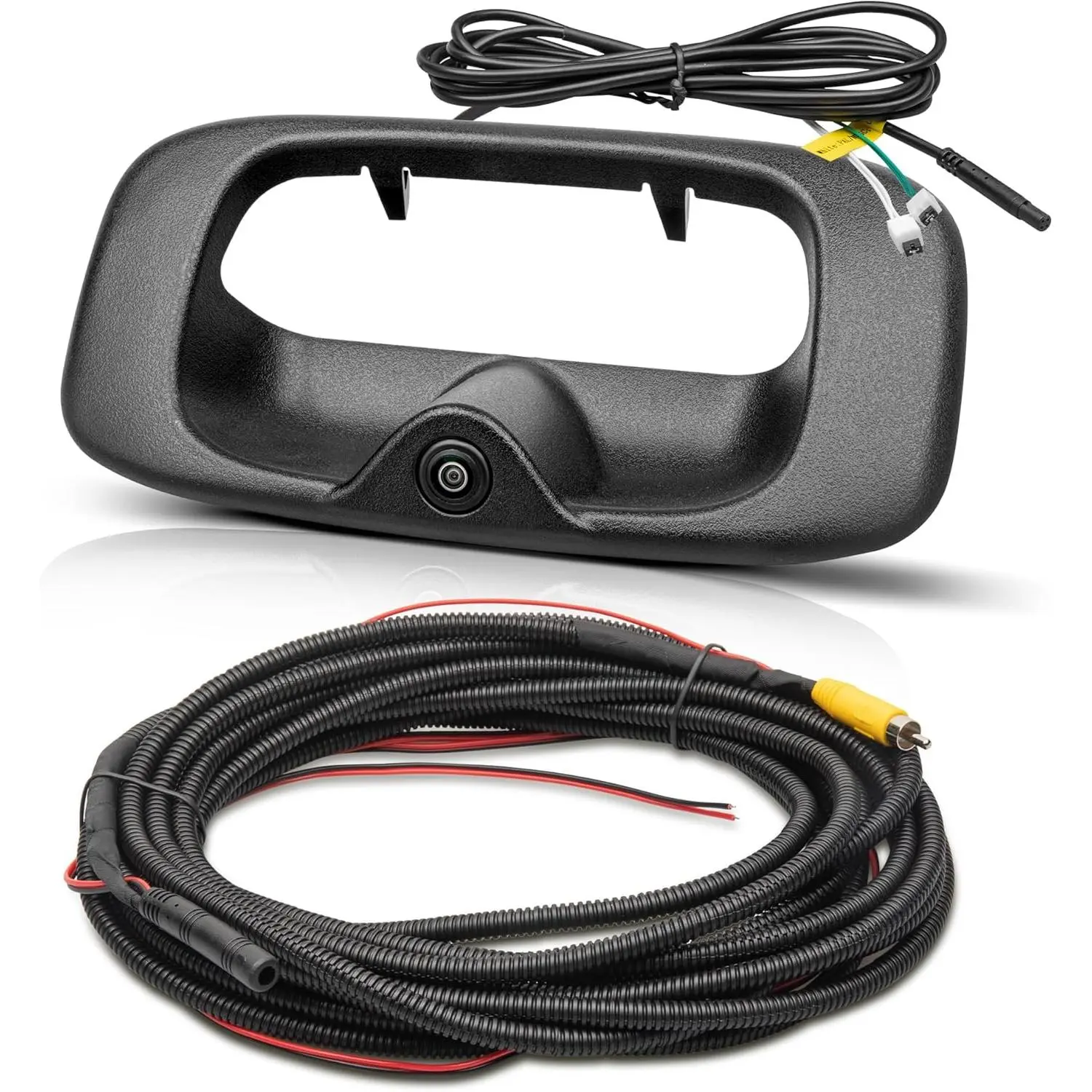 Tailgate Handle Backup Camera Fit for 1999-2006 Chevrolet Chevy Silverado/GMC Sierra 1500 2500 3500HD Pickups Reverse Rear View Backup Camera, Waterproof Guideline w/12V Power Cable RCA Plug