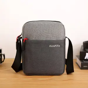 Viral trends Men's and women's messenger bags Simple casual shoulder bags Fashion Oxford cloth mobile phone bags Men's bags