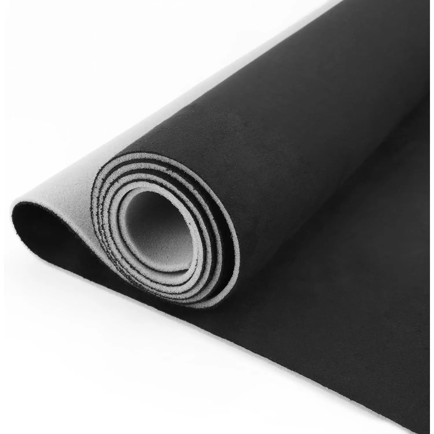Black Suede Headliner Fabric 54" L x 60" W with Foam Backing – Automotive Roof Replacement Material for Car, SUV, Truck, Boat, RV, Home RepairGift