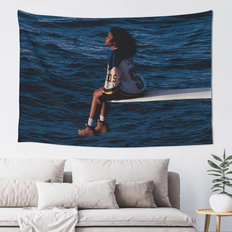 Tapestry Decor 3x5Ft $ZA Album Cover Flag Tapestry for Wall Hanging College Dorm Men Cave Decorative Banner with 4 Brass Grommets