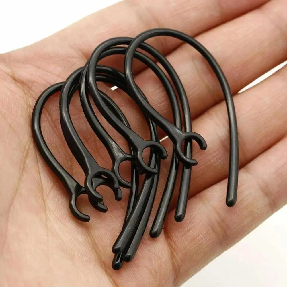 10pcs Universal Bluetooth Headset Earhooks 6.0mm Hanger Accessories Hook Loop Universal Caps Ear Ear Ear Practical Clip Hook Headphone Accessories