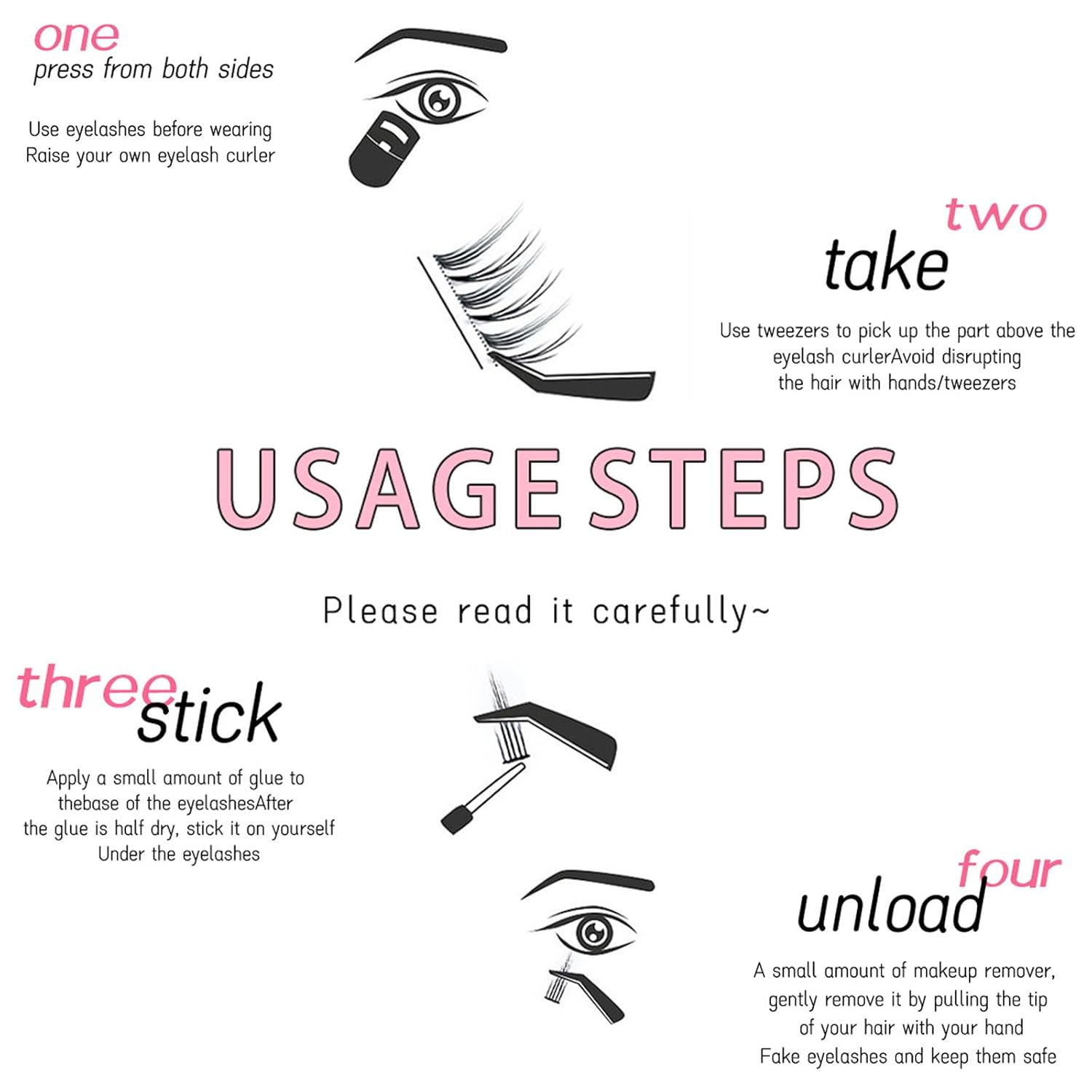 DIY Individual Lash Natural Clusters 640 Clusters, 30D 40D 50D 60D 4 in 1 High Capacity Lash Extension Kit Lightweight Super Soft Fake Eyelashes,Lash Applicator for Self Use