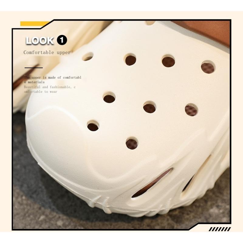 Boys' Hole Shoes Summer New Style Bag-toe Slippers For Children 6-15 Years Old Big Children's Sandals Wearing Outside And Stool-stripping kids  clogs