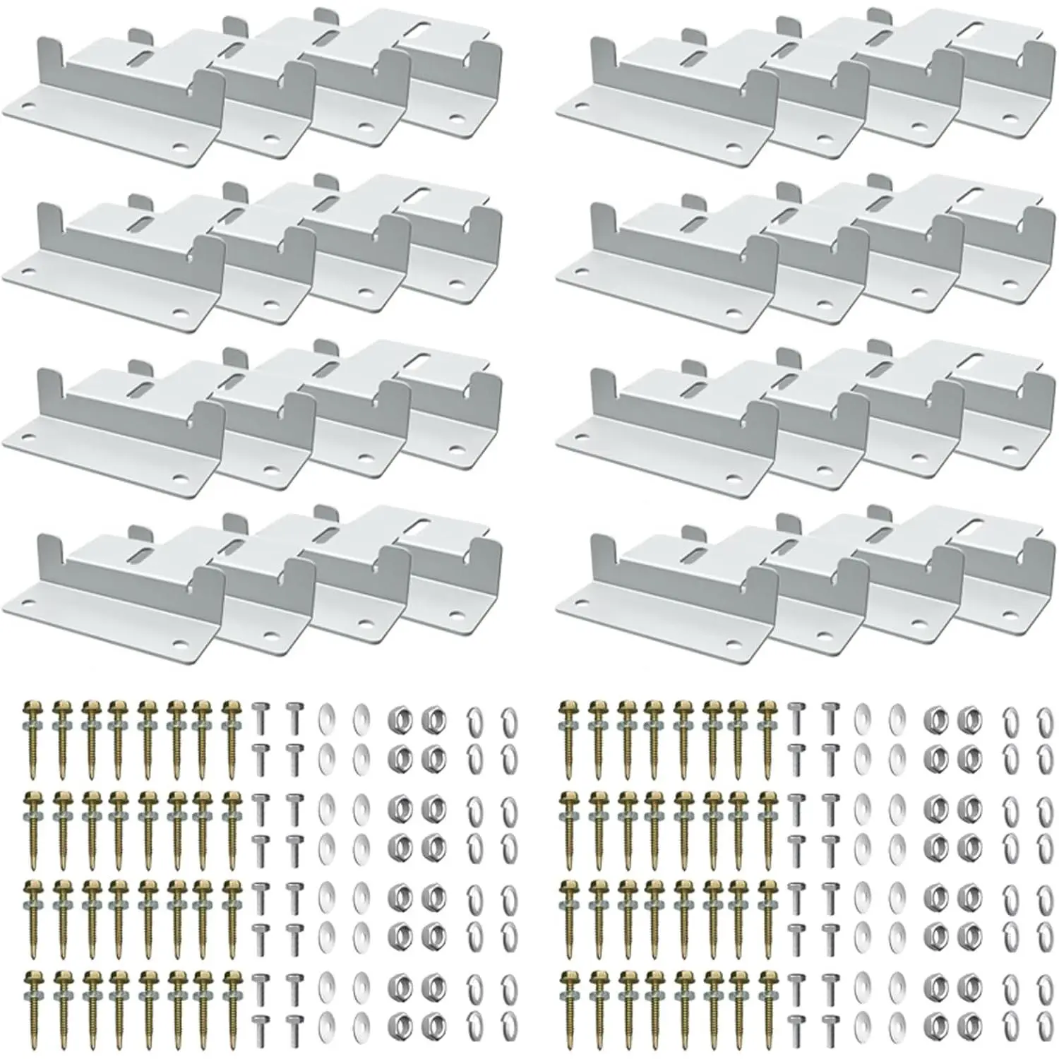 Aluminum Solar Panel Z Mounting Brackets