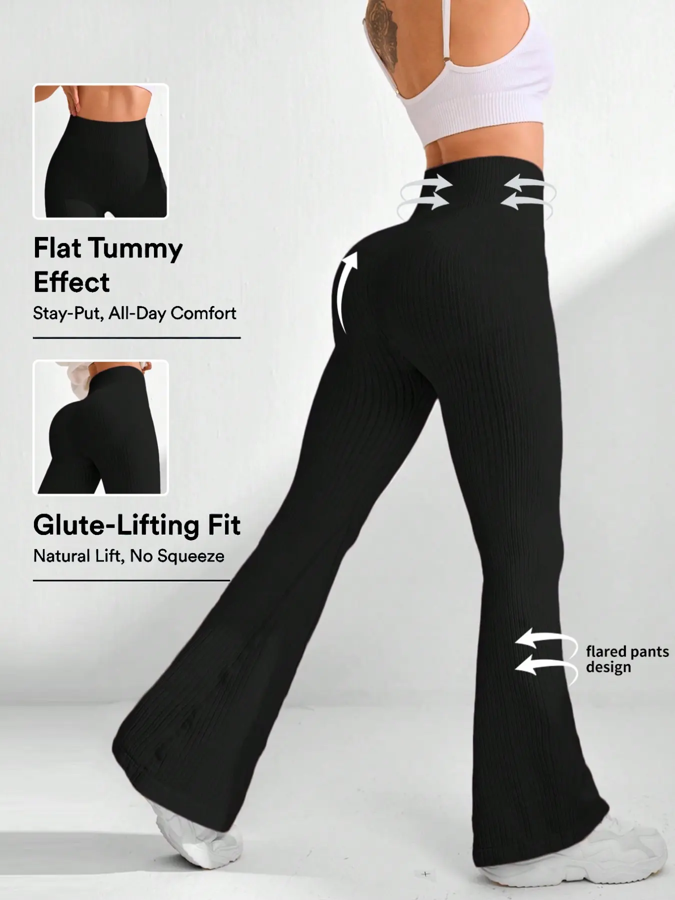 High-Waisted Sporty Leggings for Women, Stretchy Colorblock Design, Ideal for Gym & Active Lifestyle, Slim-Fit Fitness Pants, Sports Stretch Leggings