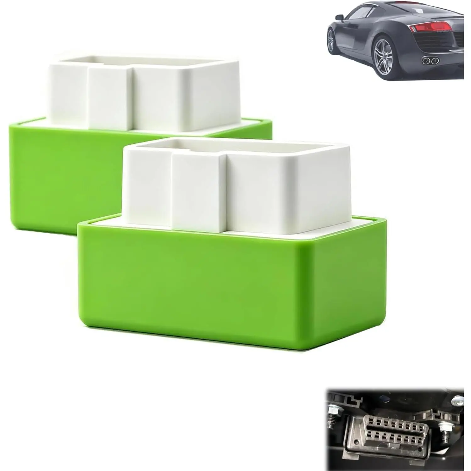2026 Upgraded Fuel Sync Device Gas-Saver, Portable OBD2 Car Accessories |   Plug & Play Optimize Fuel System,Frequent Driving,Essential For Long-Distance Travel,2pcs
