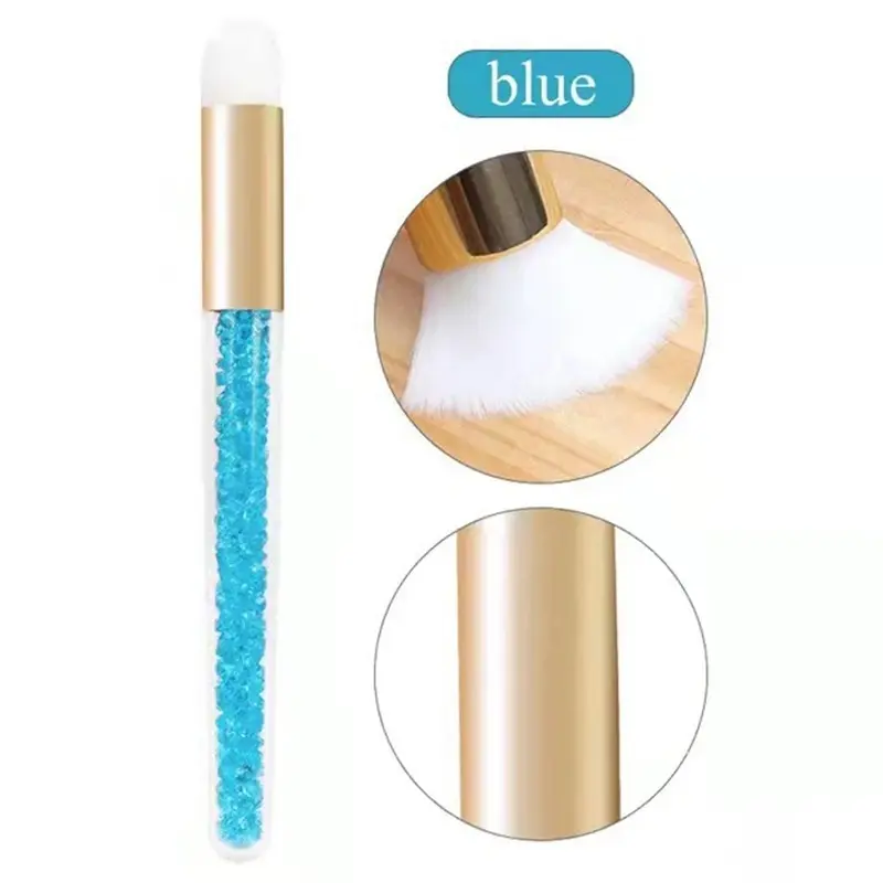 Lash Extension Shampoo Cleaning Brush | Fine Bristles Gently Clean Oil, Makeup & Glue Residue from Lash Line, Keeps Extensions Fresh & Extends Wear