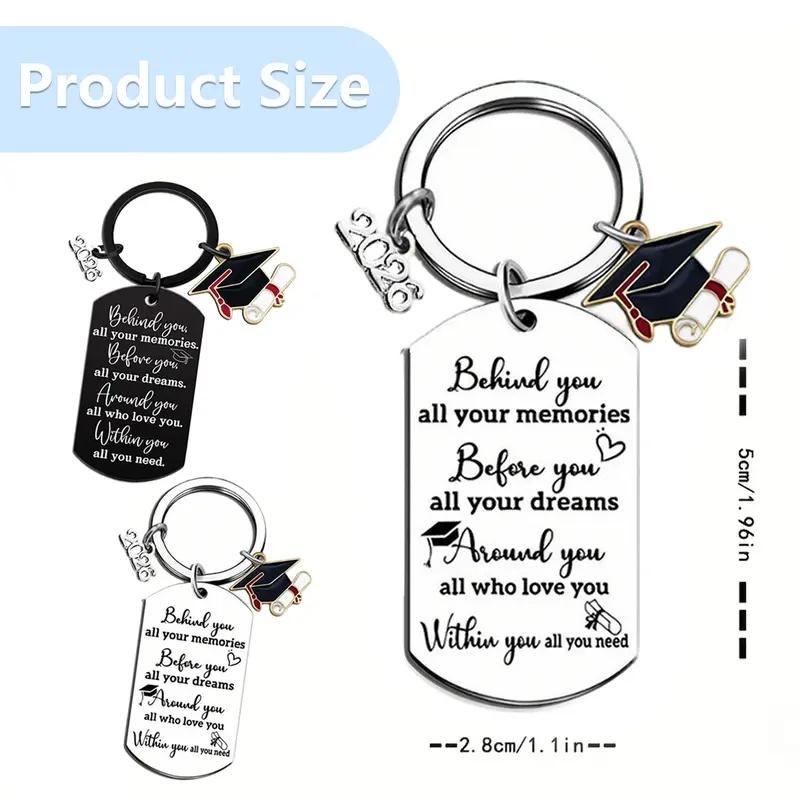 2026 Inspirational Graduation Keychain Gift