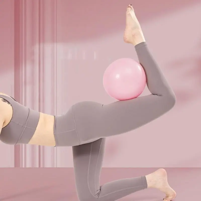 New Color Series 25cm Matte Anti-Explosion Yoga Ball, Pilates Small Ball, Yoga Reeds Ball, Fitness Ball, Yoga Pilates Exercise Ball, Workout Ball, Pilates Balls, Yoga Equipment, Home Workout, Pilates Equipment For Home Workouts, Gym Ball