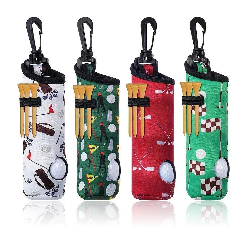 Christmas Golf Gear Storage Bag, 1 Count Durable Diving Fabric Golf Club Storage Bag, Compact & Portable Golf Accessories for Outdoor