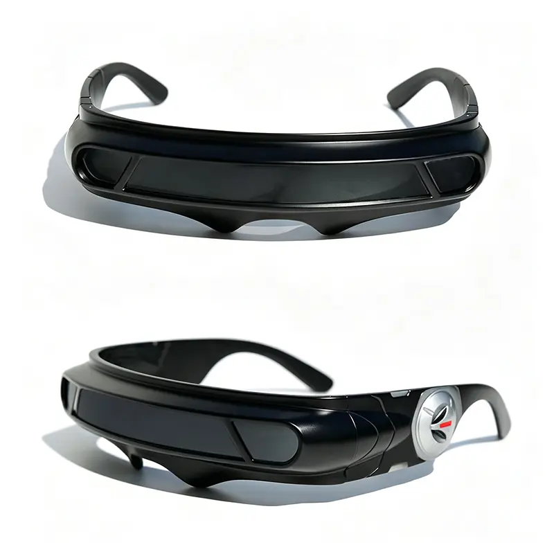 X-Energy Cyberpunk Sunglasses - Future Hero Visor Eyewear, Cosplay Party Props, Fashion Accessory, Unique Gift for Men