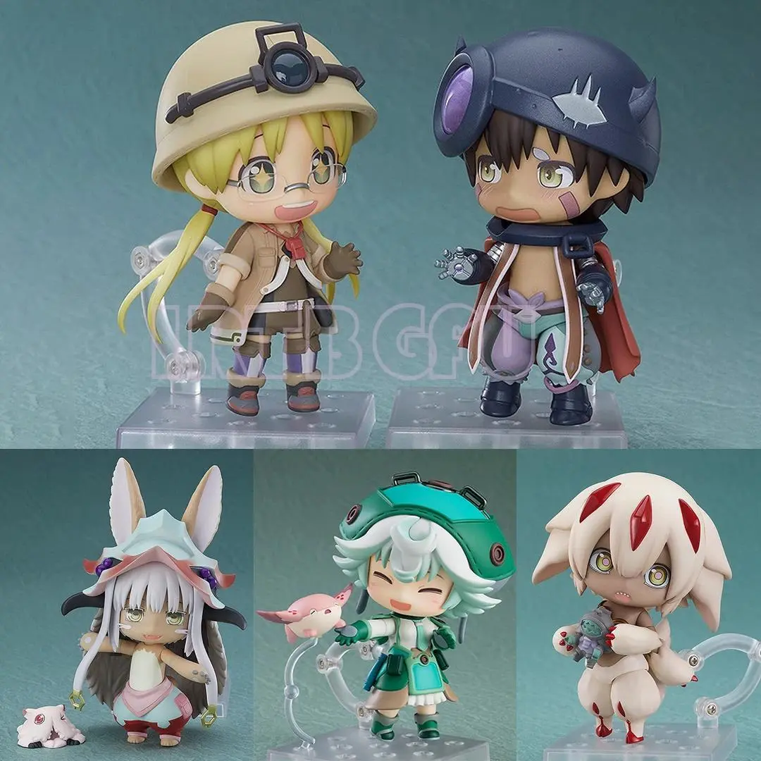 Made in Abyss PVC Collectible Action Figure - Meinya, Prushka (1888), Faputa (1959), Reg (1053), Riko (1054), Mitty, Nanachi (939) Figurines Collectibles Toy Game Model Doll