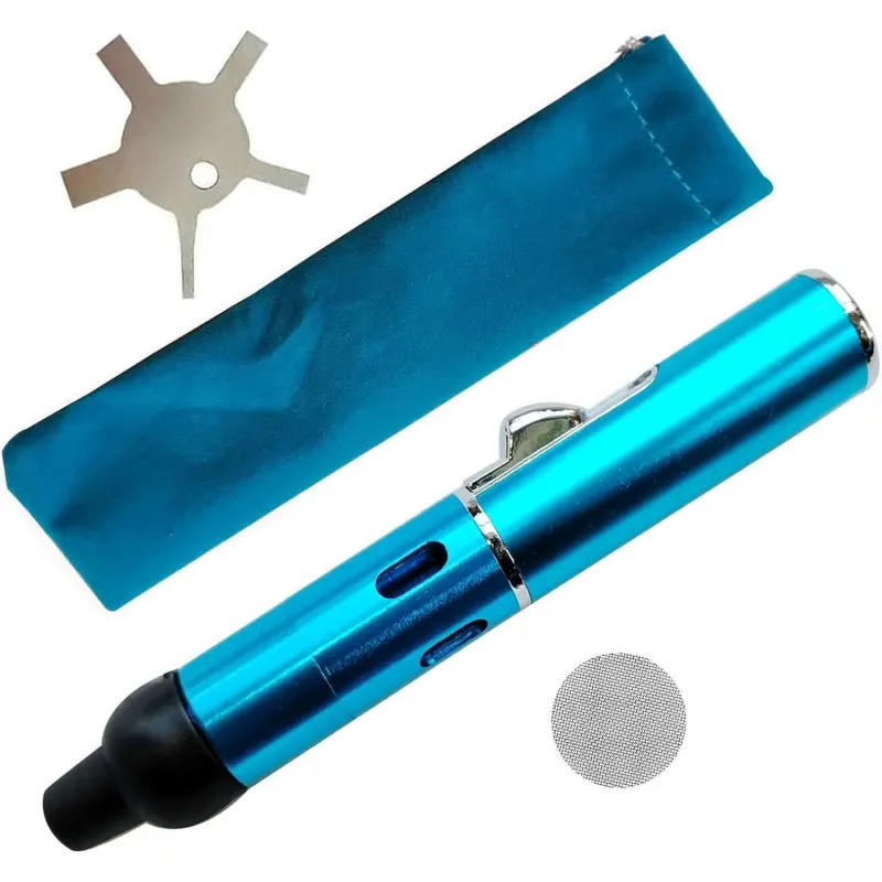 Multifunctional Tube-in Detachable Refillable Reusable Lighter, for Indoor, Camping, Beach Use, Sky Blue
