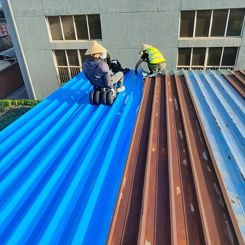 30cm X 800cm Industrial Waterproof Tape, Metal Roof Waterproof Material, Prevents Leaks and Rust, Suitable for Large Metal Surfaces