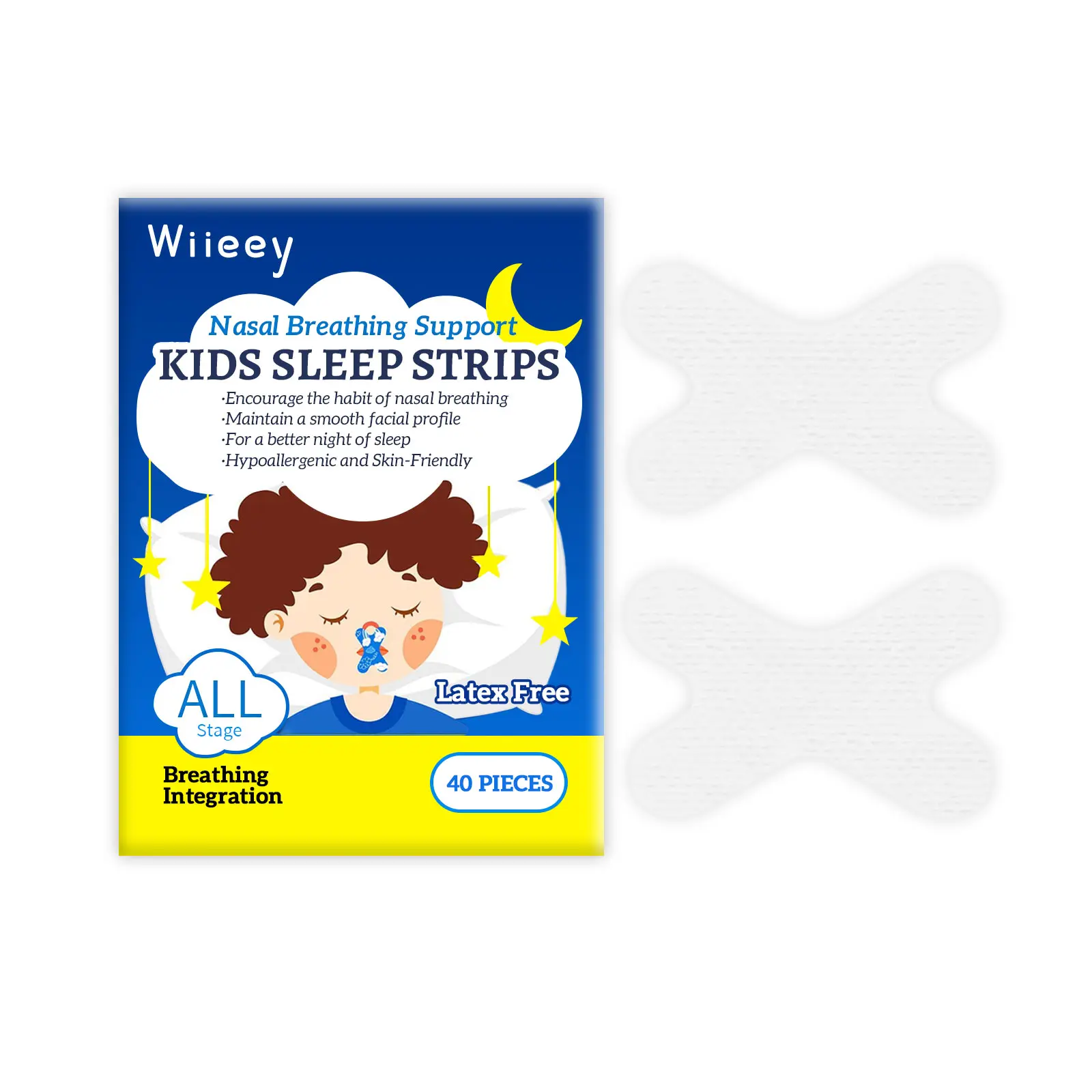 Wiieey Children's Anti-Snoring Patch, For A Restful Night's Sleep