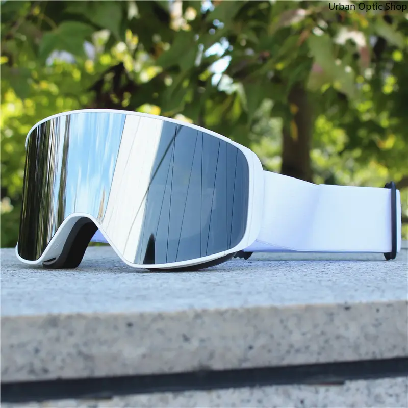 XUH Magnetic Lens Snow Goggles Double Layer Anti-Fog UV Protection for Skiing Snowboarding High-definition Clarity Unisex Skiing