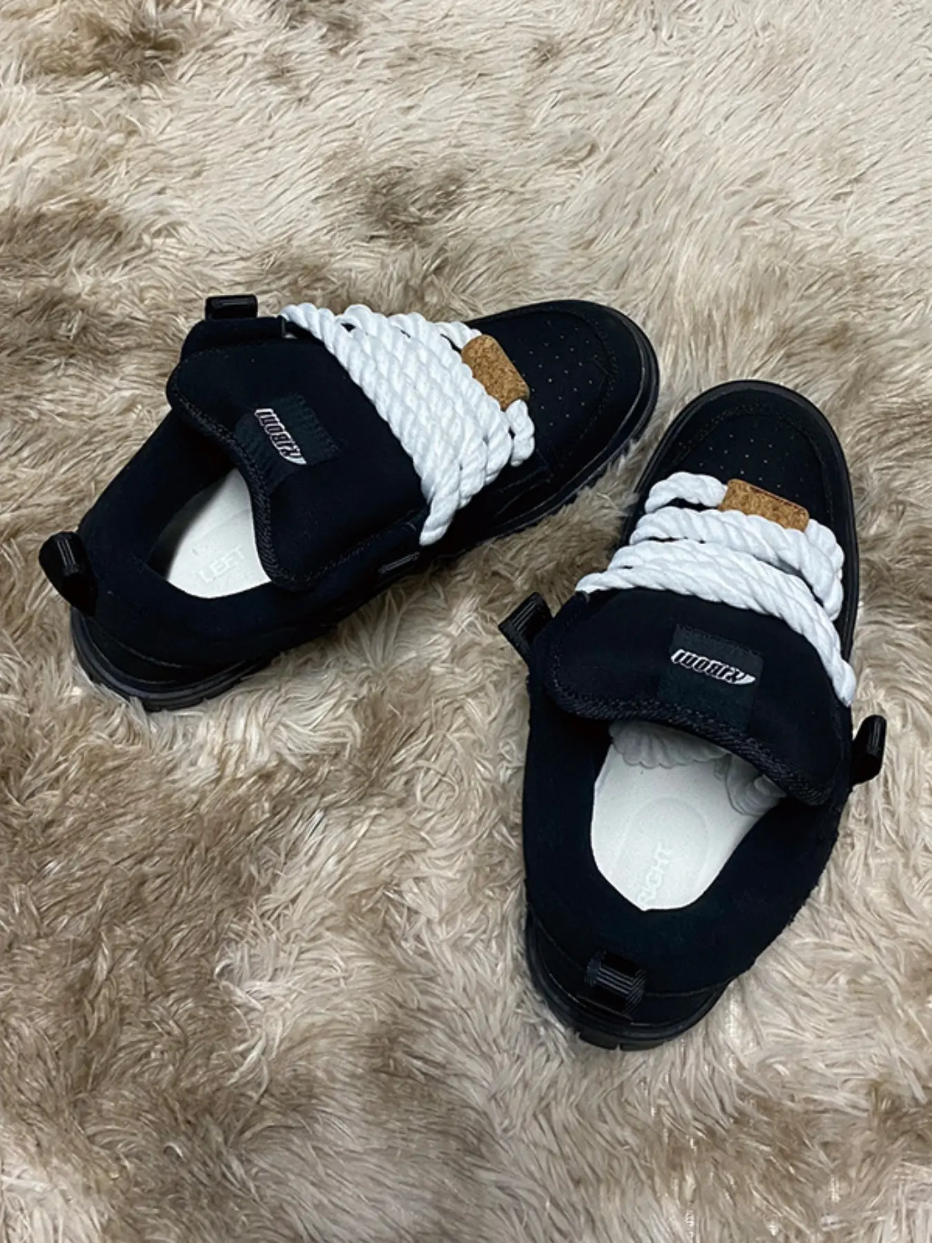 Men's Casual Canvas Shoes, Thick Bread Shoes, Anti-Slip Durable, Fashionable All-Season Flatforms, Round Toe Lace-Up Design