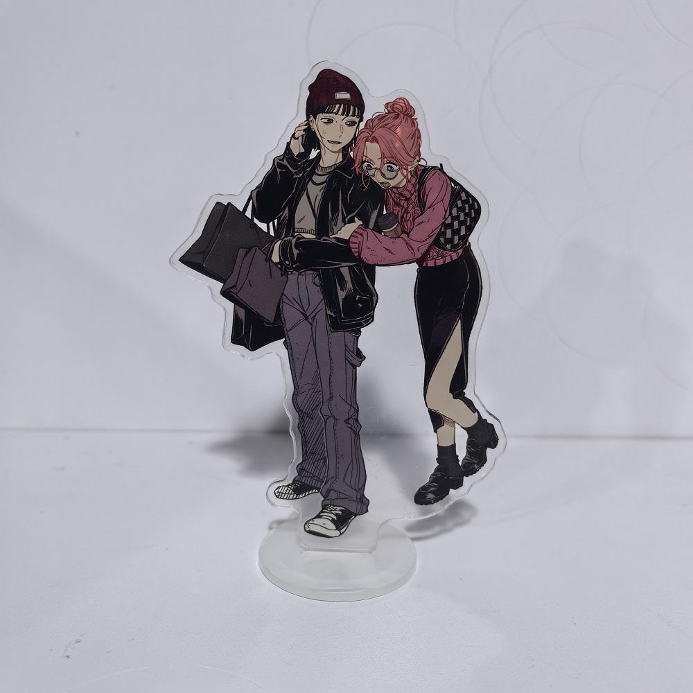 New Anime The Guy She Was Interested in Wasn't A Guy At All Acrylic Stand Tgswiiwagaa Mitsuaya Figure Display Collection Decor