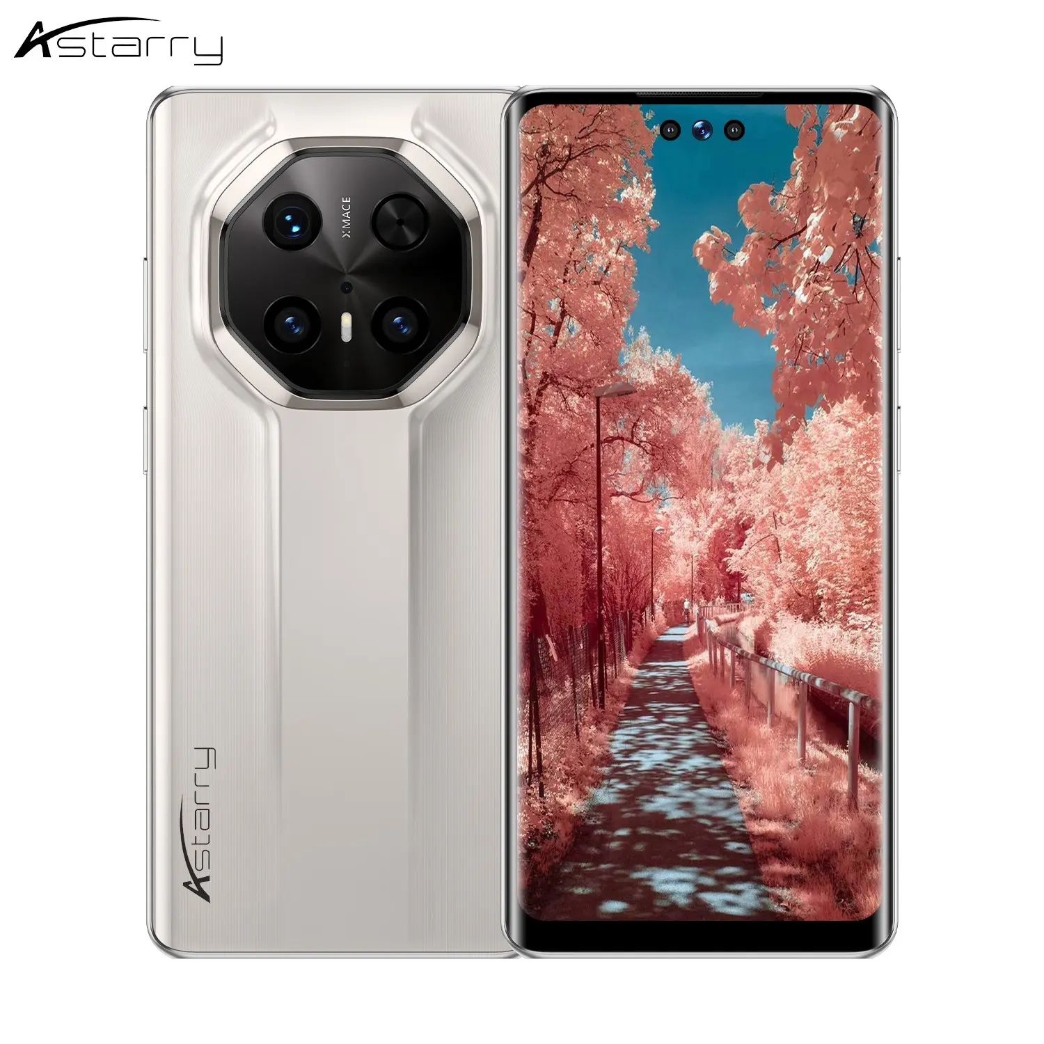 Astarry Android Large Screen Smartphone, 6.95-Inch Screen, Dual Sim, 16+20mp Cameras, Quad-Core Processor, 6gb RAM, 64GB Storage, Type C Cable, Cellphone