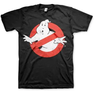 Ghostbusters Officially Licensed Merchandise Distressed Logo (Black)