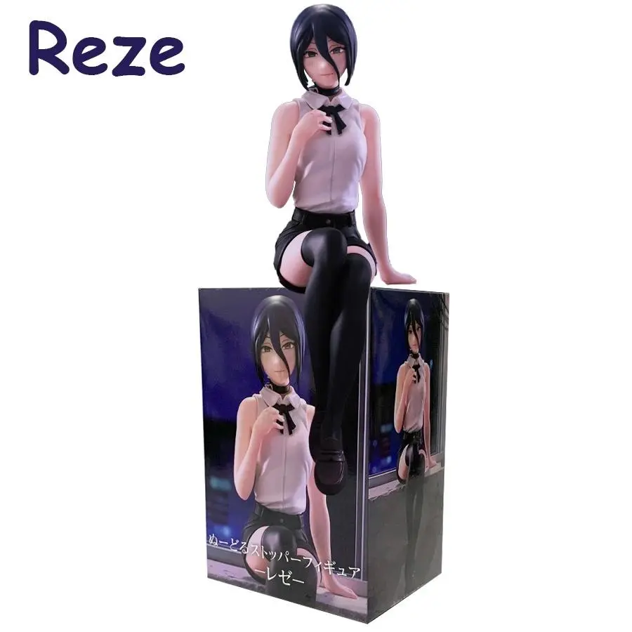 13cm/5.12in Chainsaw Man Anime Figure Reze Noodle Stopper Figure Demon Reze Action Figure PVC Adult Collection Model Doll Toys