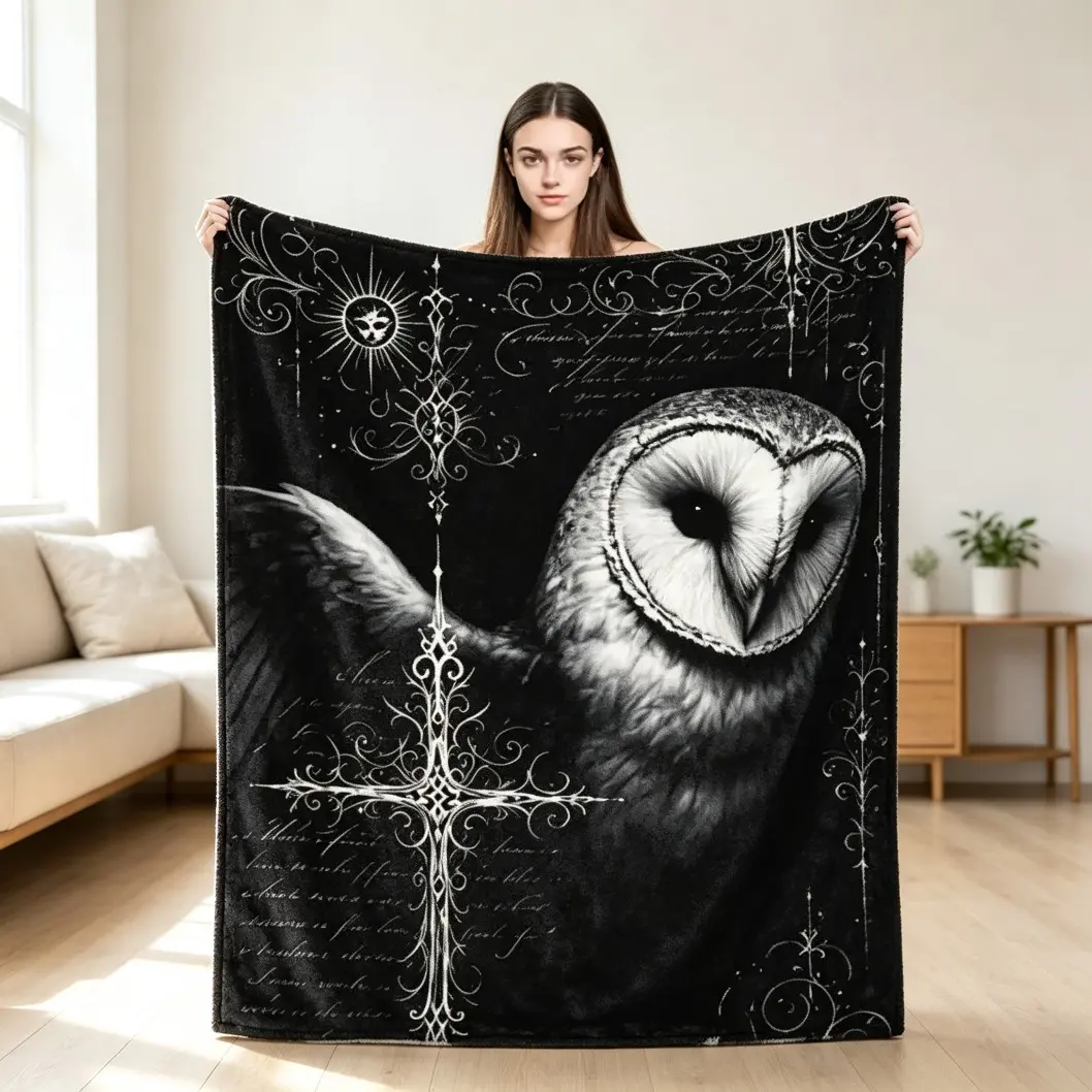 Deftones Metal Band Flannel Blanket, Soft Cozy Warm Throw Blanket, Lightweight Music Fan Blanket for Living Room Bed Sofa Picnic Home Decor, Kids & Adults Gift for Rock Fans