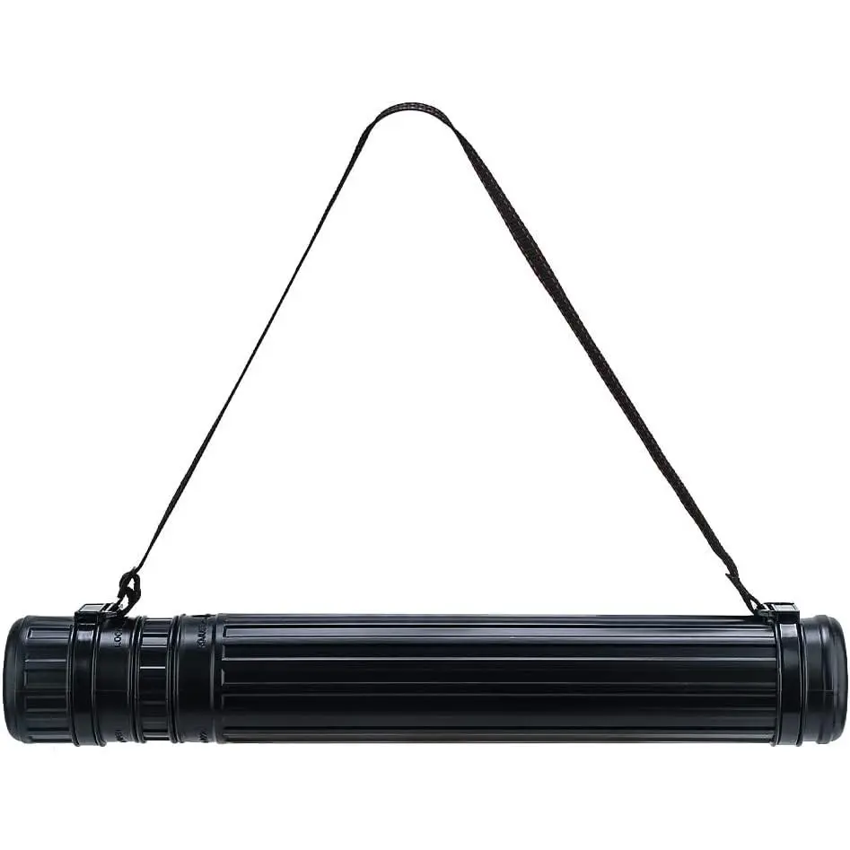 Small Poster Tube Storage 17" to 27" Extendable for Documents Blueprints Artworks Scrolls
