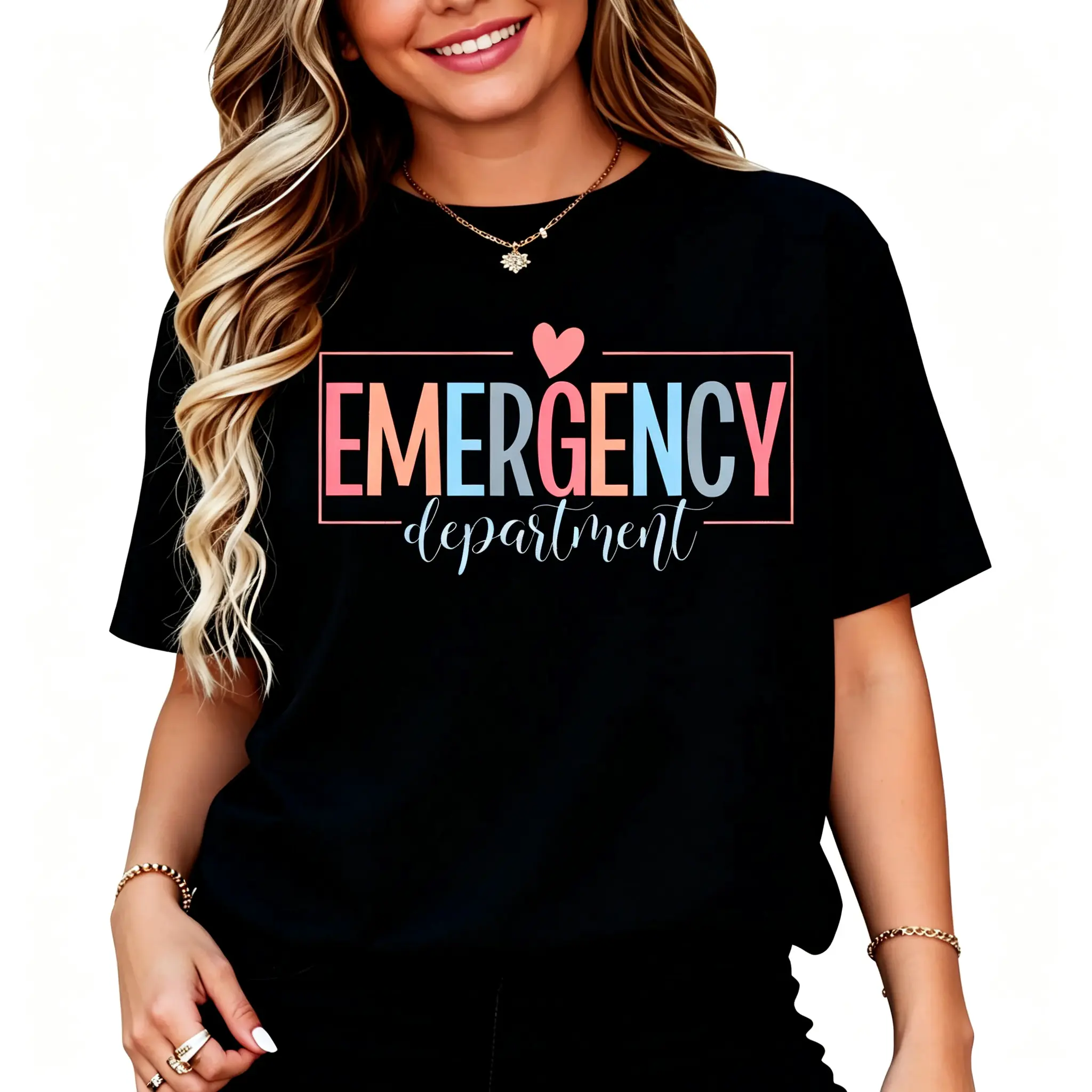 Emergency Room Nurse Medical Vintage Graphic Unisex Tee |   All-Season Breathable Top