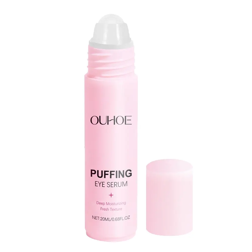 Cooling Under Eye Roller – Eye Brightening Serum with Caffeine & Ceramides for Dark Circles, Puffy Eyes & Hydration | Refreshing Eye Treatment for Eye Bags, Tired Eyes & Smooth Skin