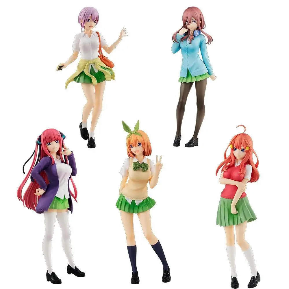 2026 new hot item 17CM Anime Gotoubun No Hanayome Figure Nakano Ichika Nakano Nino Animation Model Toy Gift Collection Decoration Ornaments