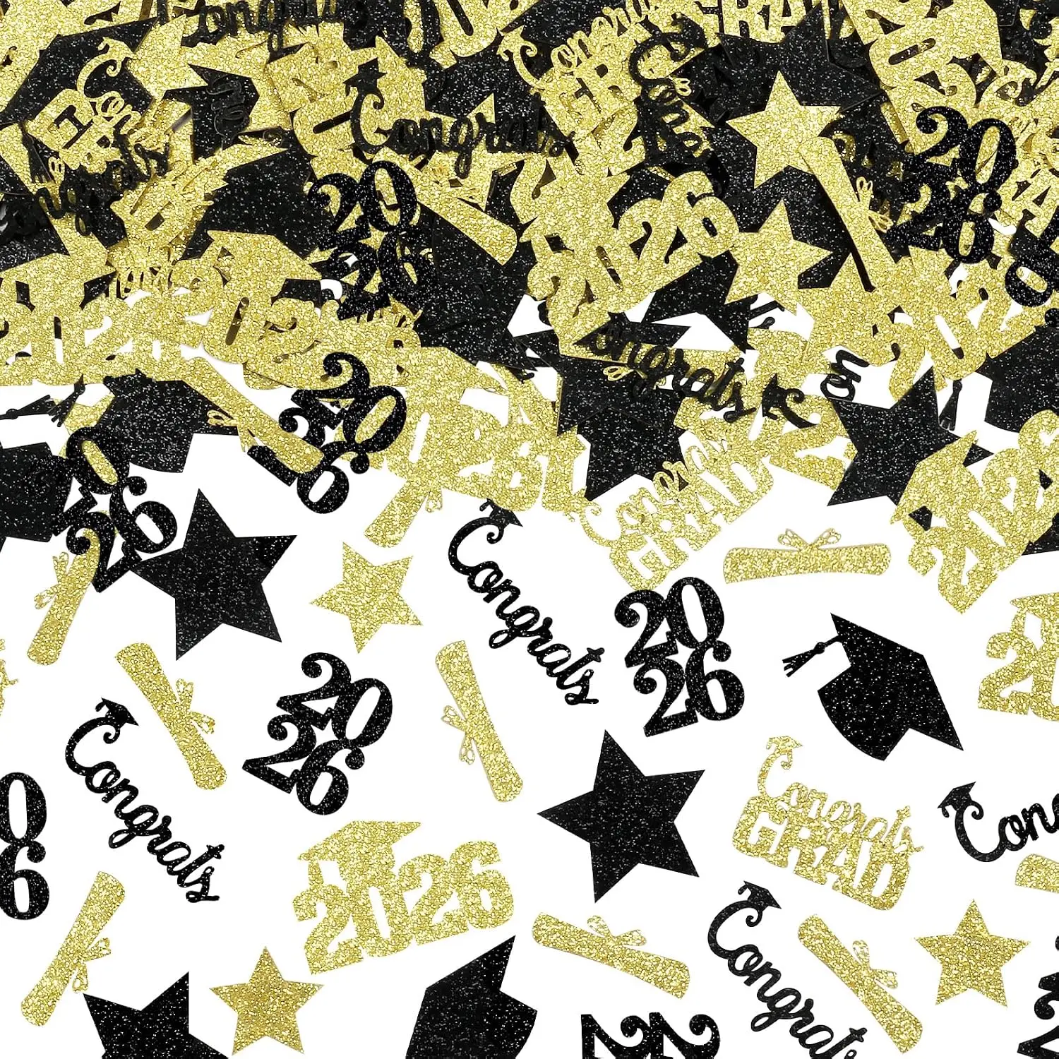 200 count 2026 Graduation Table Confetti  Graduation Confetti 2026 for Tables 2026 Graduation Party Table Decorations